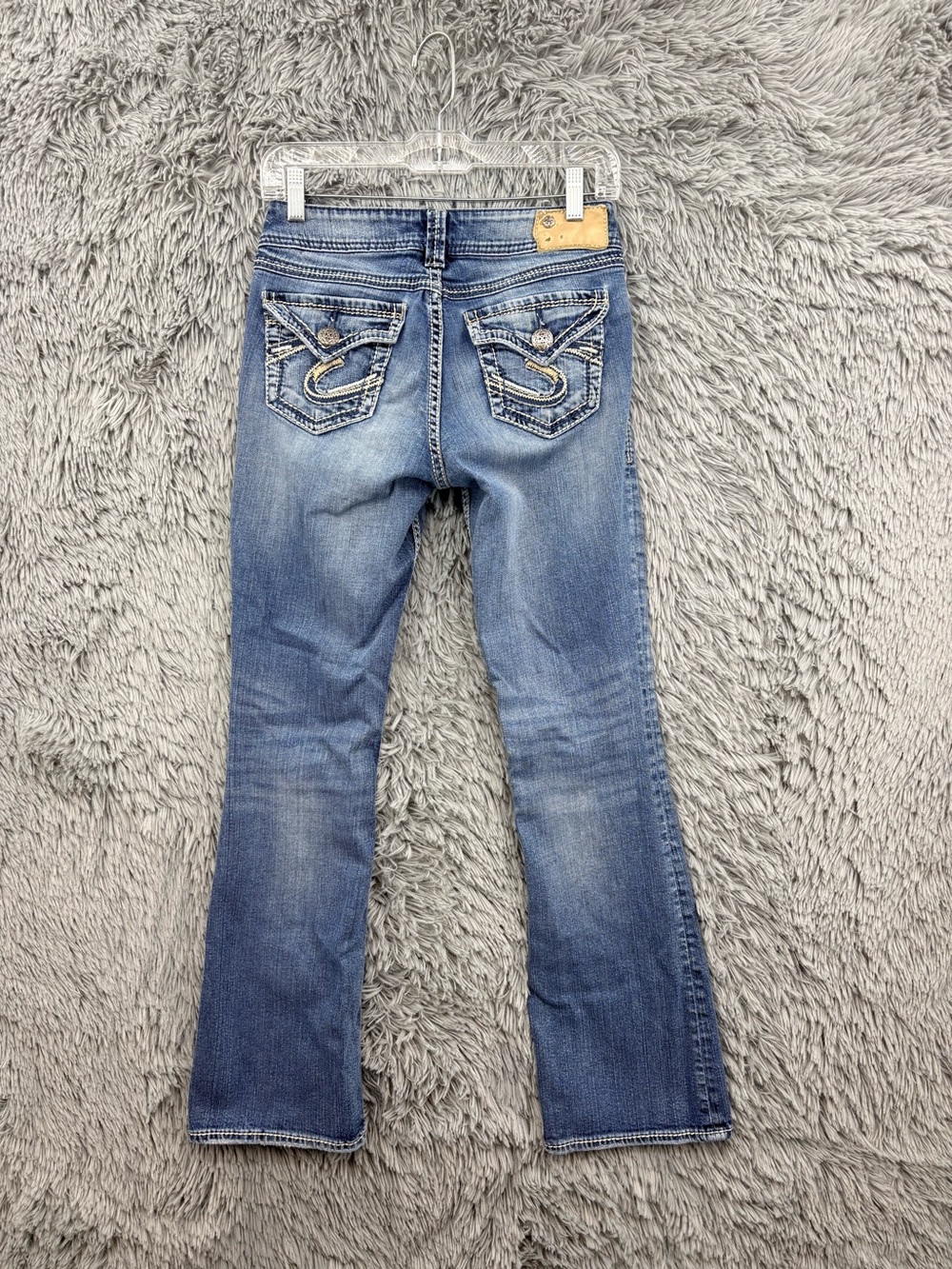 Silver Jeans Suki Surplus Womens 26 Blue Bootcut Medium Wash